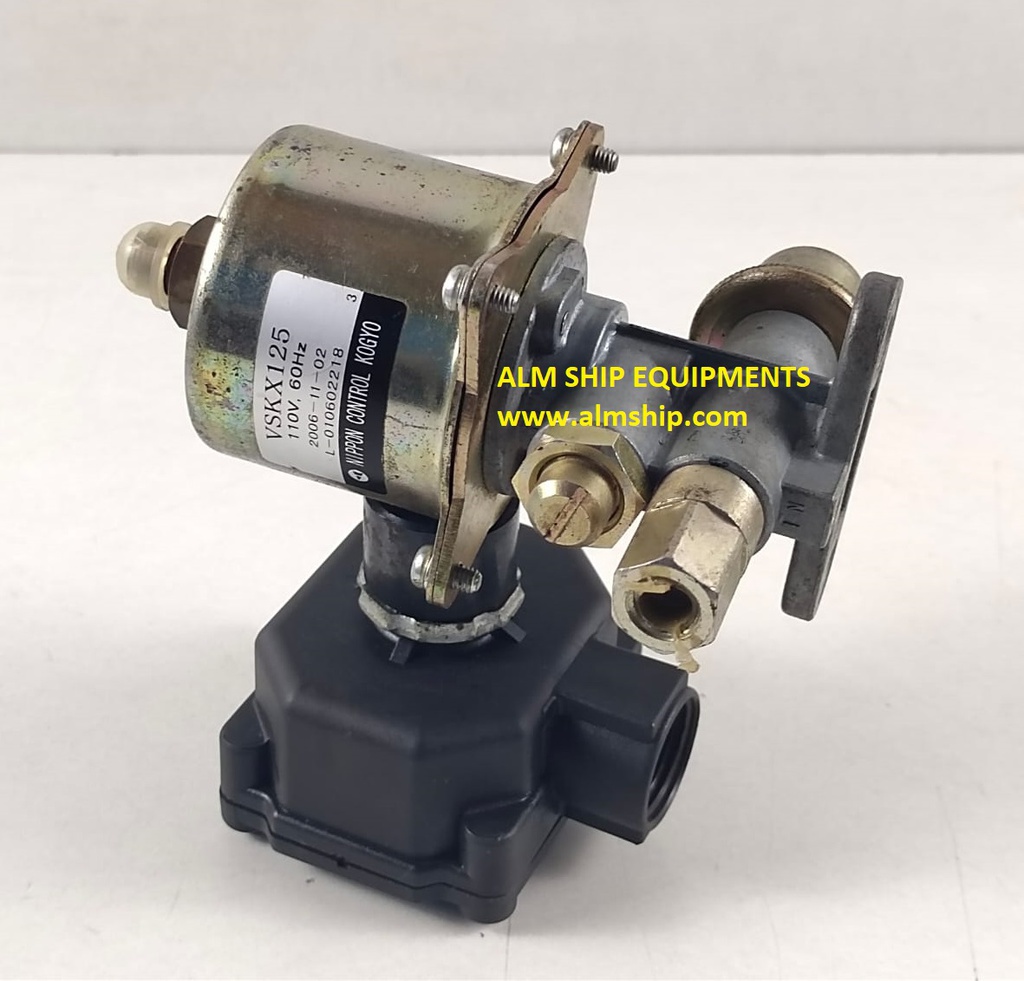 Nippon Control Kogyo VSKX125 Solenoid Pump | ALM SHIP EQUIPMENTS Nippon Control Kogyo VSKX125 Solenoid Pump | ALM SHIP EQUIPMENTS